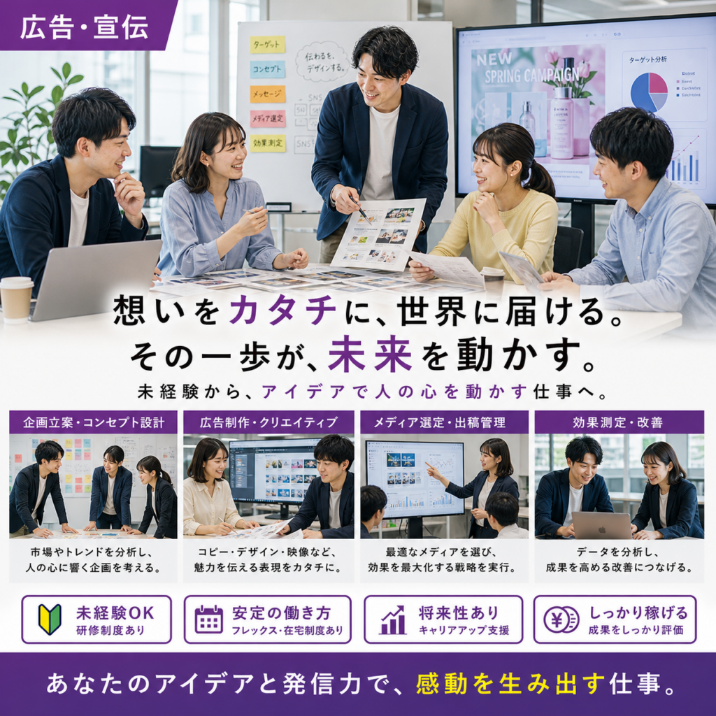 企画・マーケティング・経営・管理職｜正社員（無期契約）