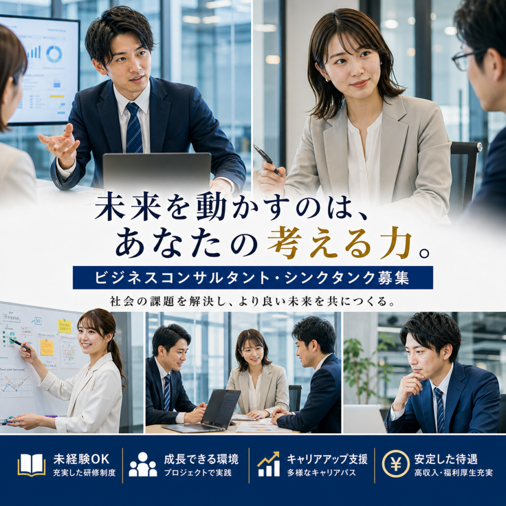 専門職【コンサルタント・士業・金融・不動産】｜正社員（無期契約）