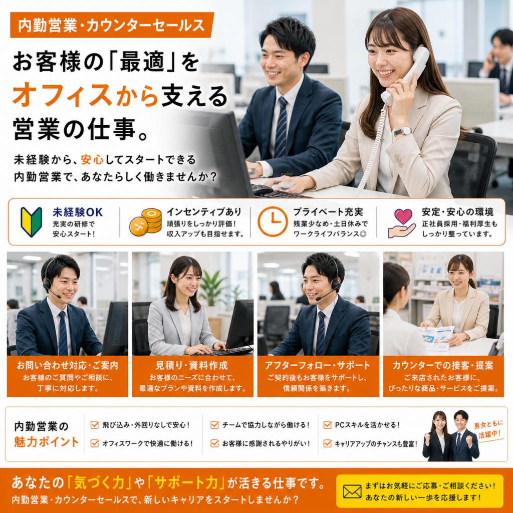 営業｜正社員（無期契約）