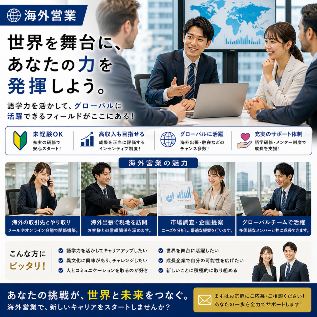 営業｜正社員（無期契約）