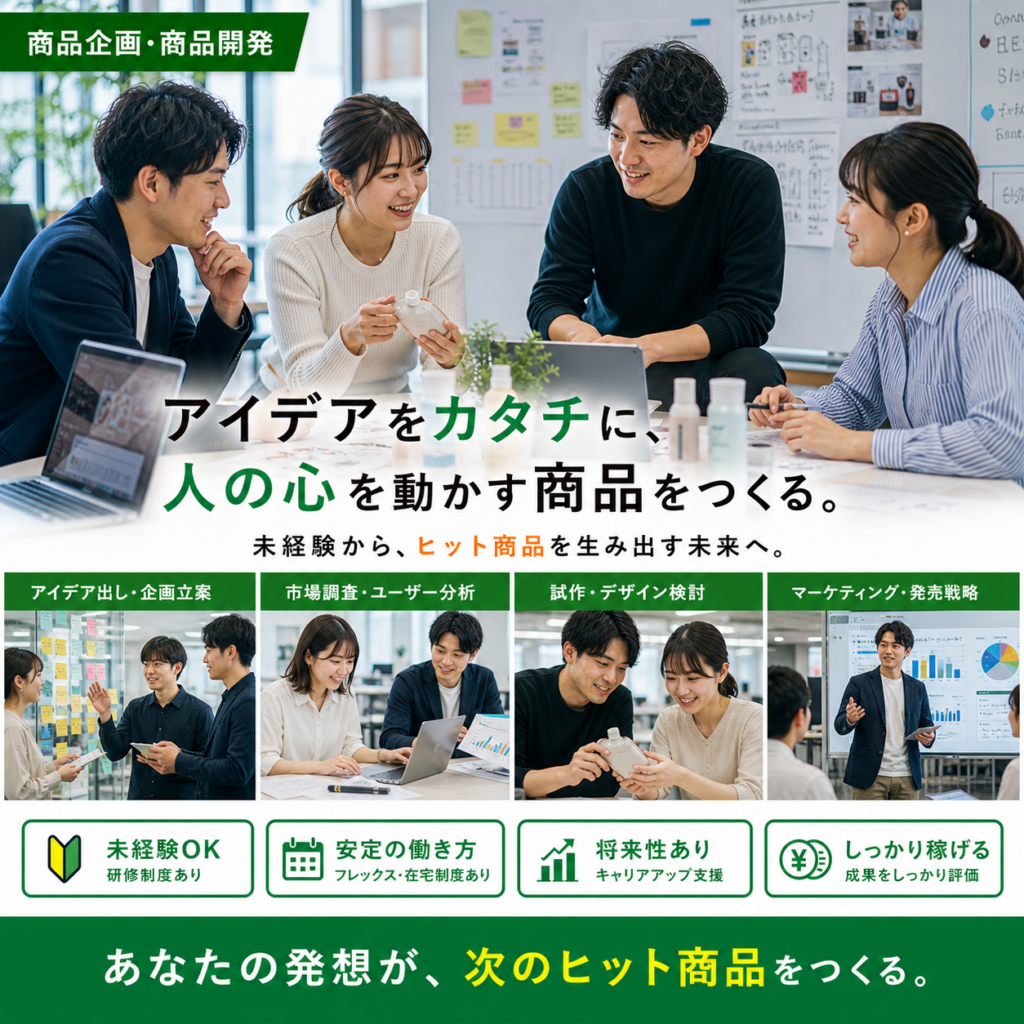 企画・マーケティング・経営・管理職｜正社員（無期契約）