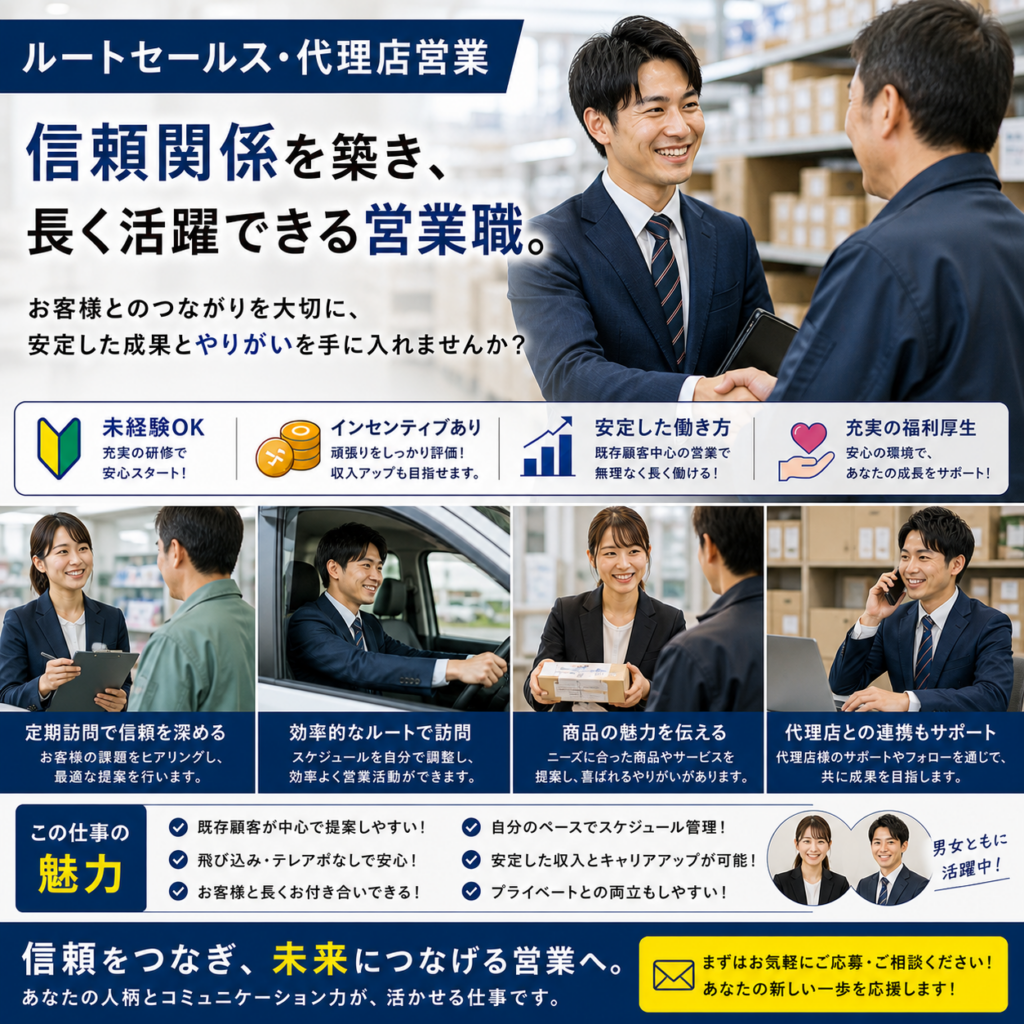 営業｜正社員（無期契約）