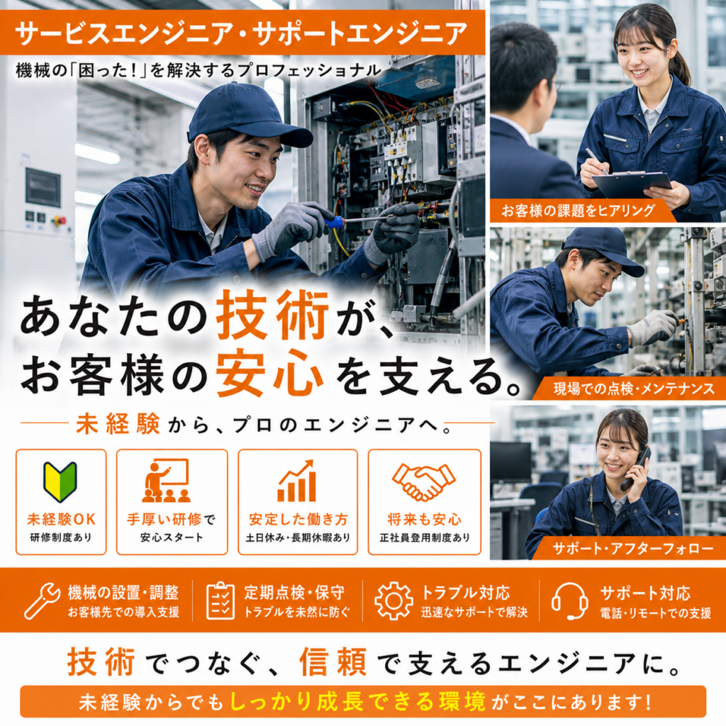 技能工・設備・交通・運輸｜正社員（無期契約）