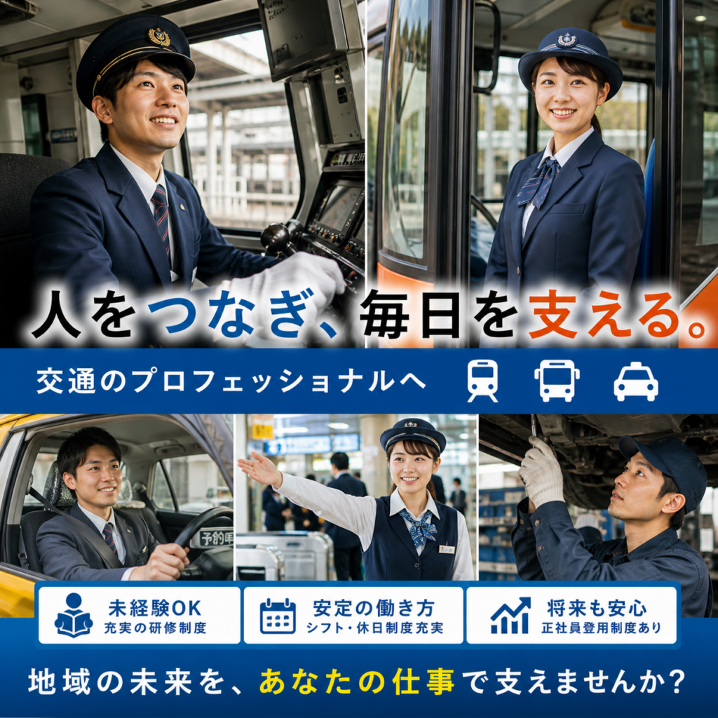 技能工・設備・交通・運輸｜正社員（無期契約）